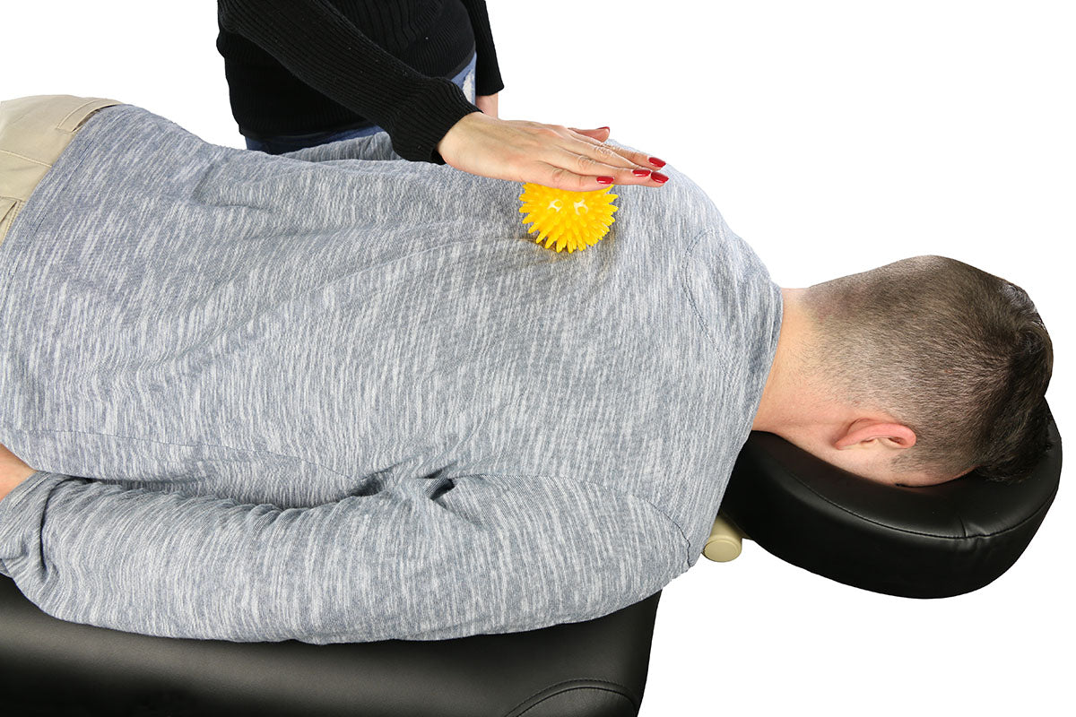 CanDo Massage Ball, 8 cm (3.2"), Yellow