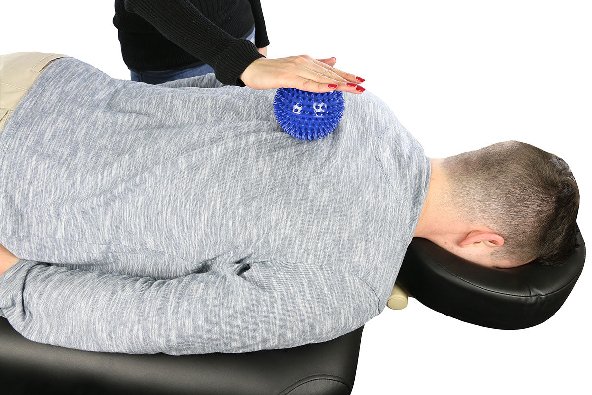 CanDo Massage Ball, 10 cm (4"), Blue