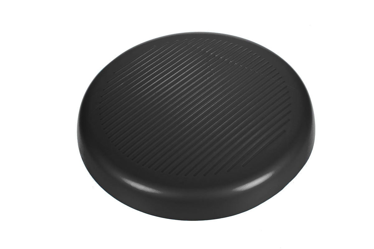 CanDo balance pad, circular, 20" diameter, 2" thick, black