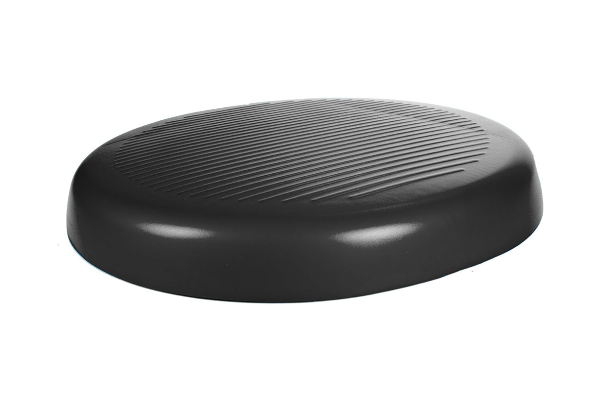 CanDo balance pad, circular, 20" diameter, 2" thick, black