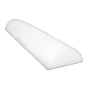CanDo Foam Roller - Full-Skin - White PE foam - 6" x 36" - Half-Round