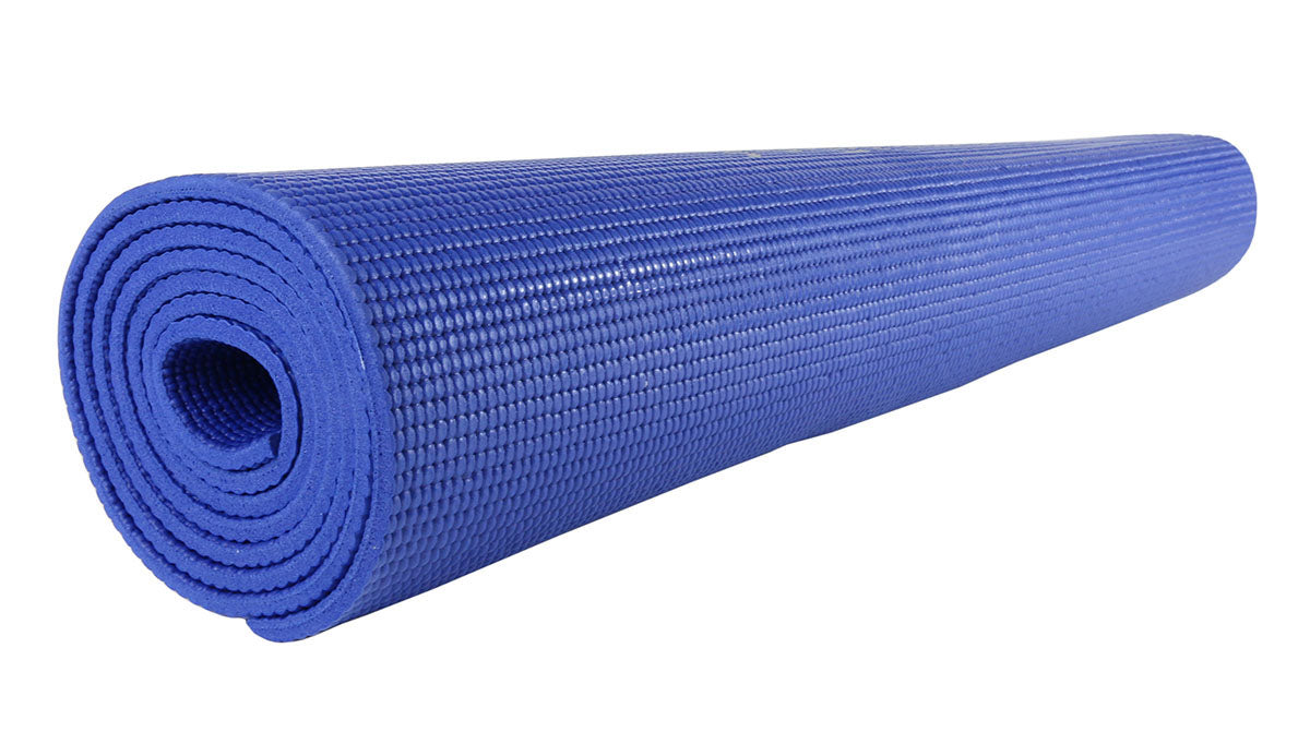 Cando Yoga Mat, Color Blue, 68" X 24" X 0.12", Case Of 12