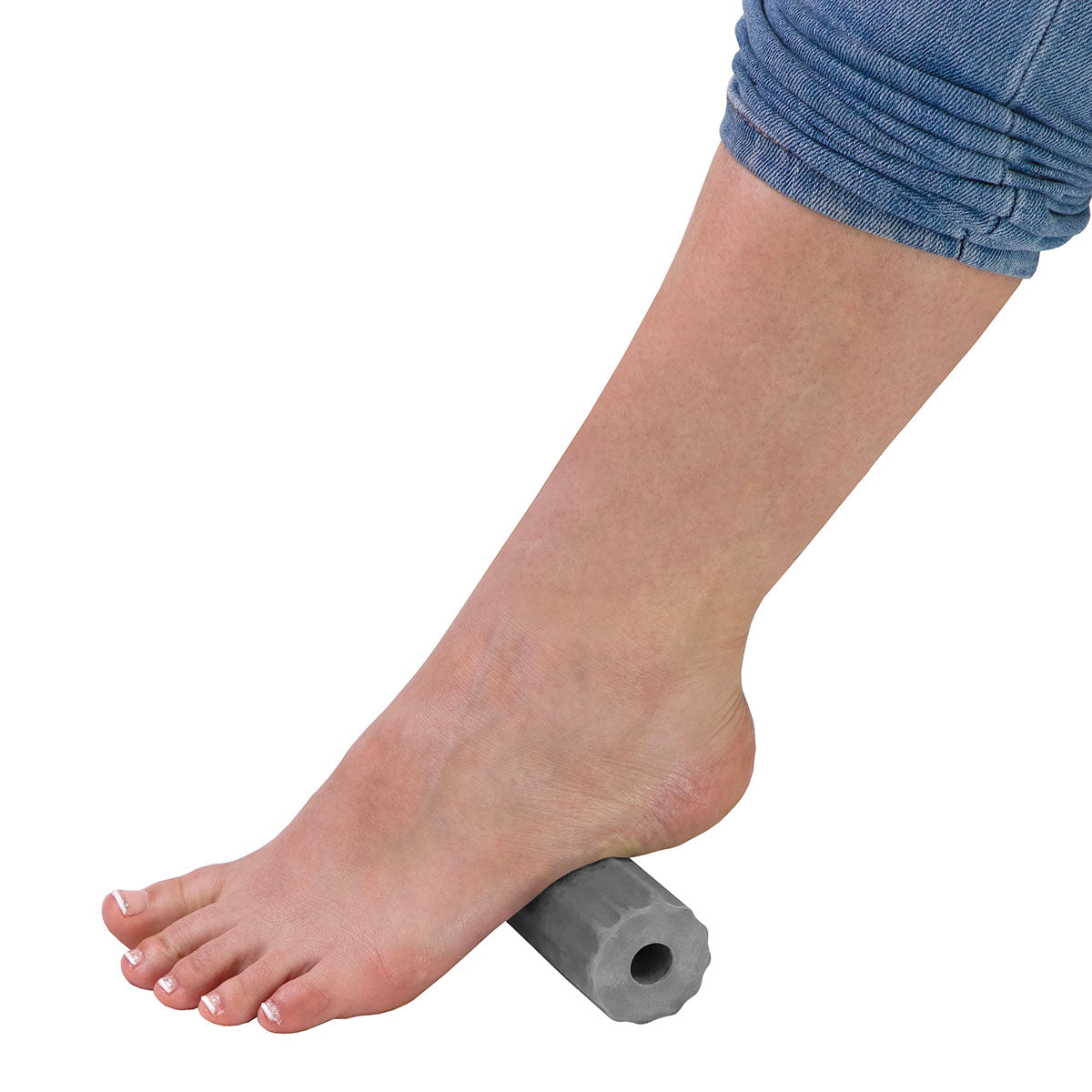 Point Relief Foot Roller, Grey, 1.5" Diameter