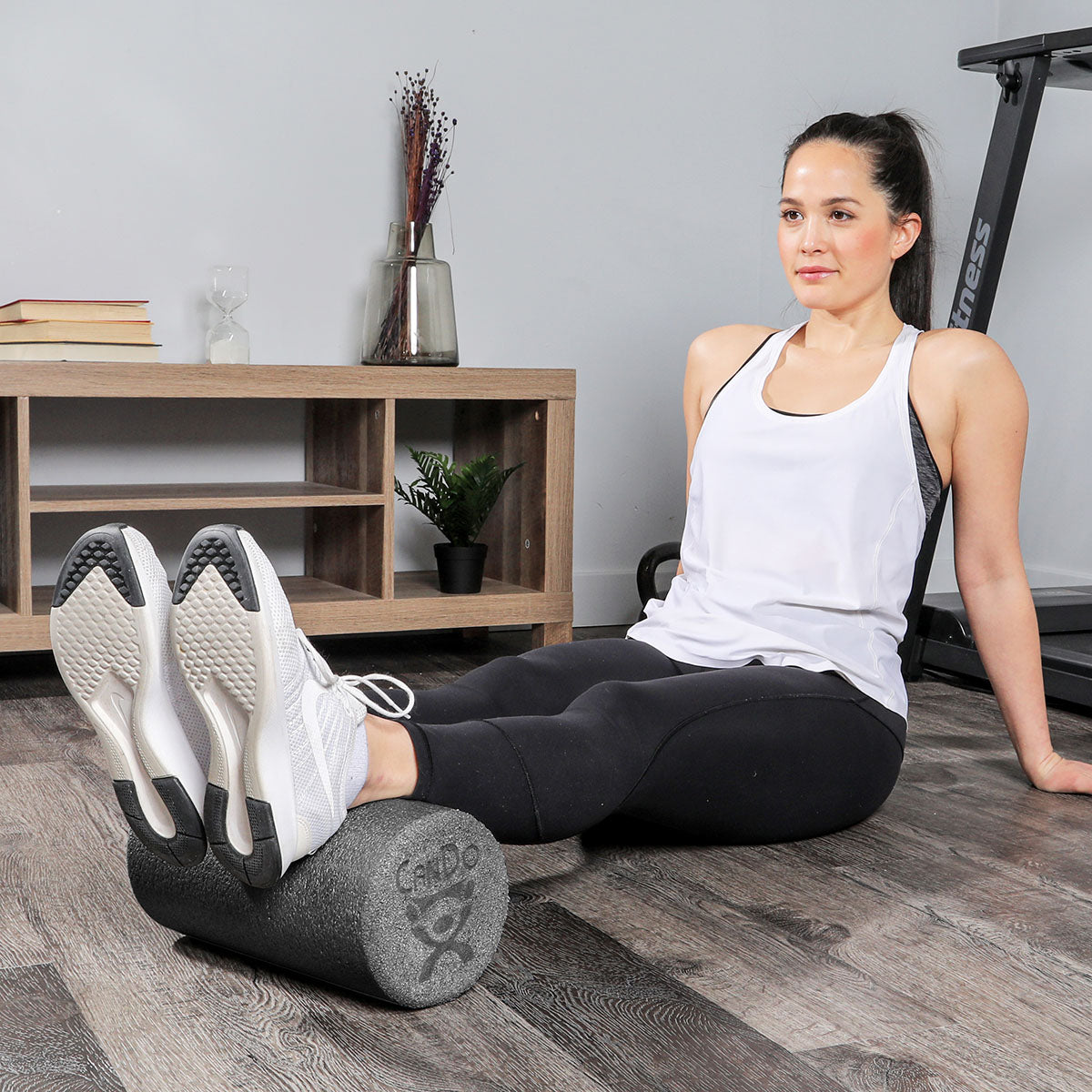 CanDo Plus Foam Roller, 6" x 18" (set of 9)