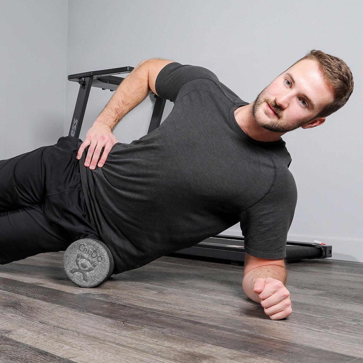 CanDo Plus Foam Roller, 6" x 18", case of 24