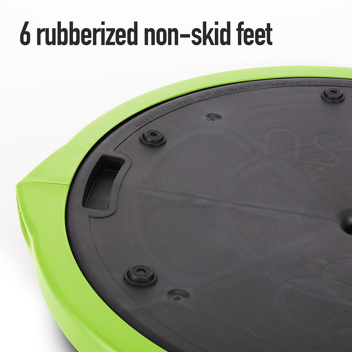 BOSU BYOB Home Balance Trainer, Blue Bladder/Lime Green Rim