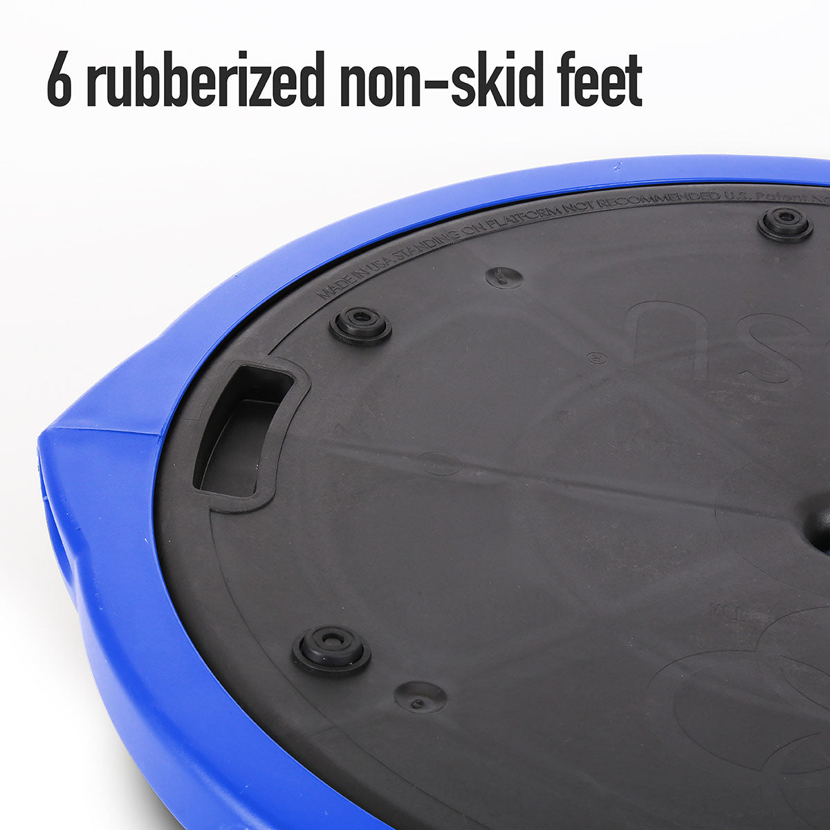 BOSU BYOB Home Balance Trainer, Lime Green Bladder/Blue Rim