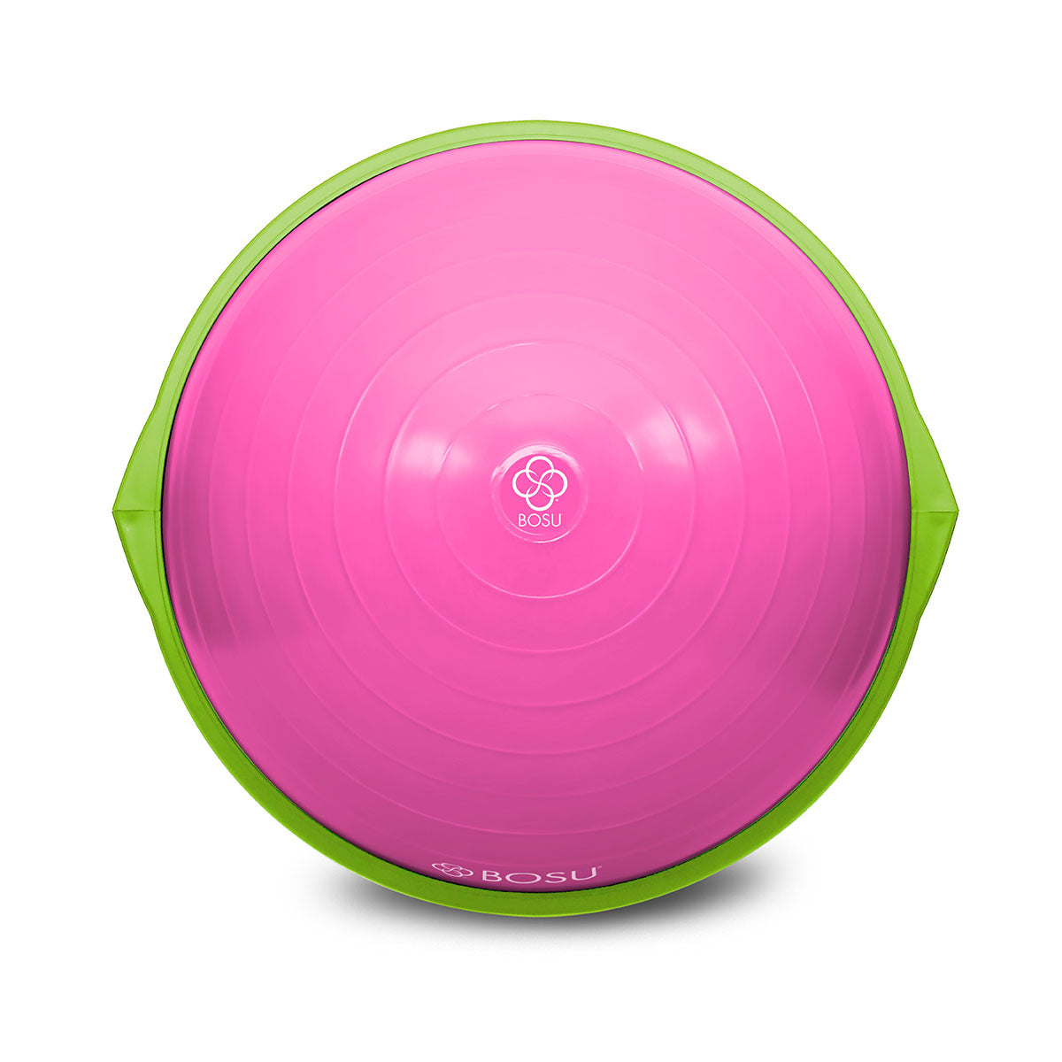 BOSU BYOB Home Balance Trainer, Pink Bladder/Lime Green Rim