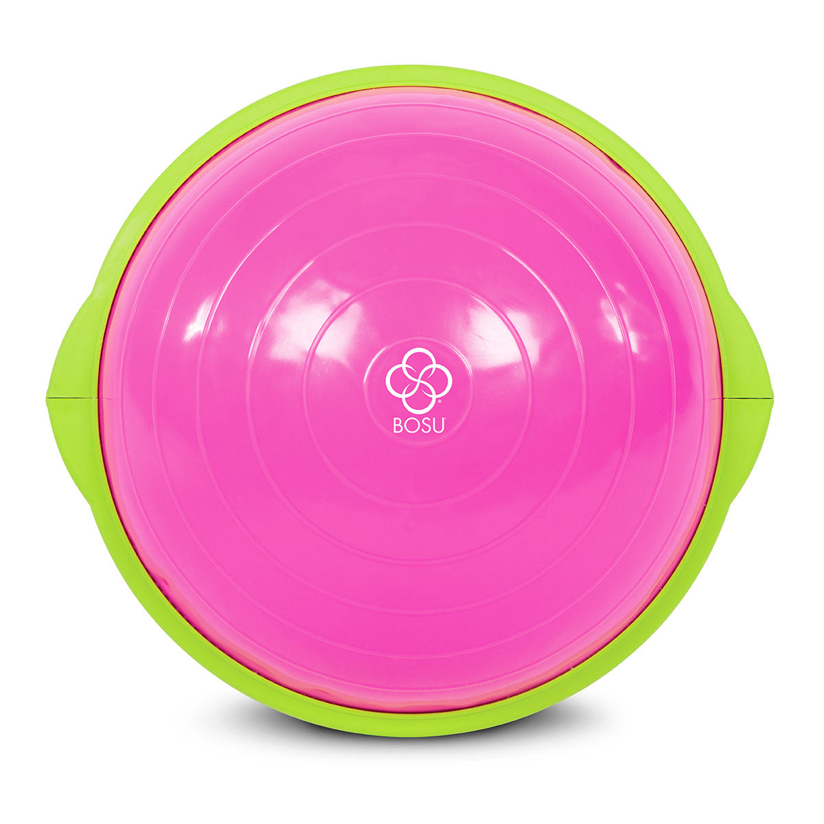 BOSU Sport Balance Trainer, Pink Bladder/Lime Green Rim
