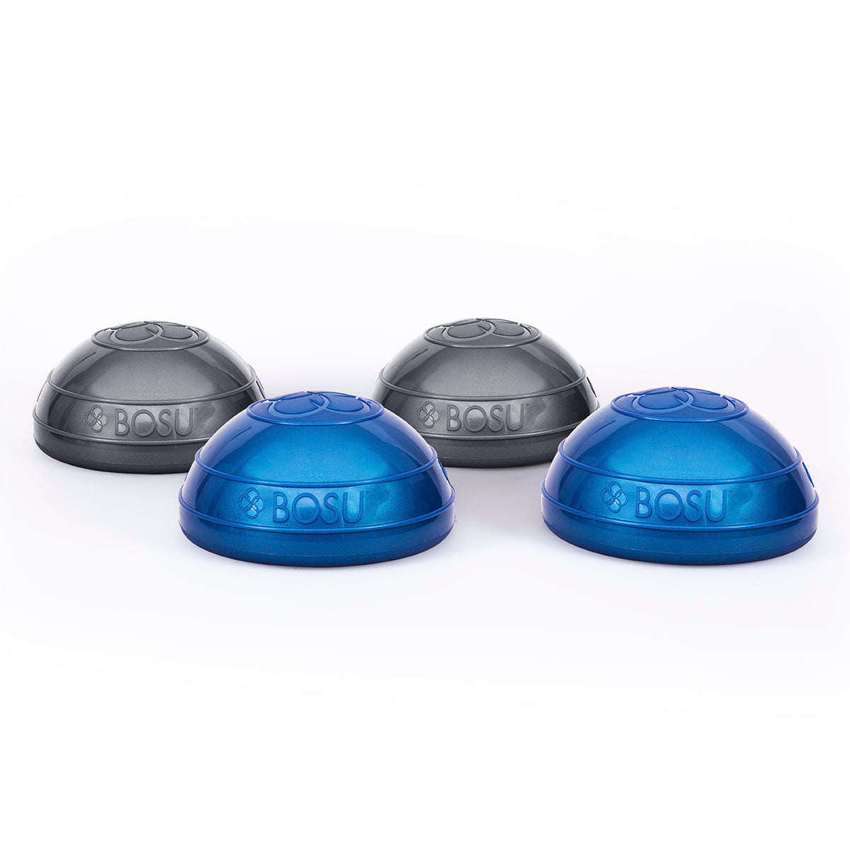 BOSU Balance Pod, Blue/Grey, Pack of 4
