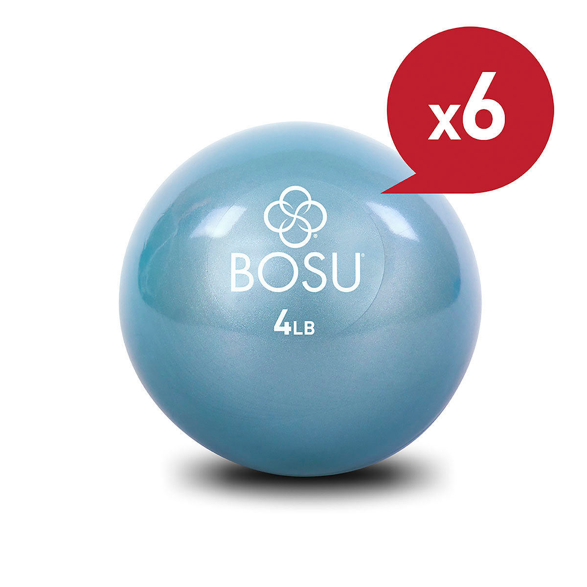 BOSU Toning Ball, 4 lbs, Pack of 6