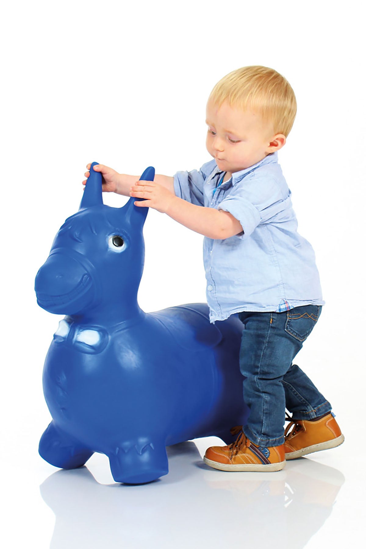 Togu Pediatric Inflatable, Bonito the Horse, Red, 20" x 3"