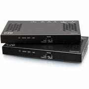 C2G HDMI HDBaseT + RS232 and IR Over Cat Extender Box Transmitter to Box Receiver (18Gbps)  4K 60Hz