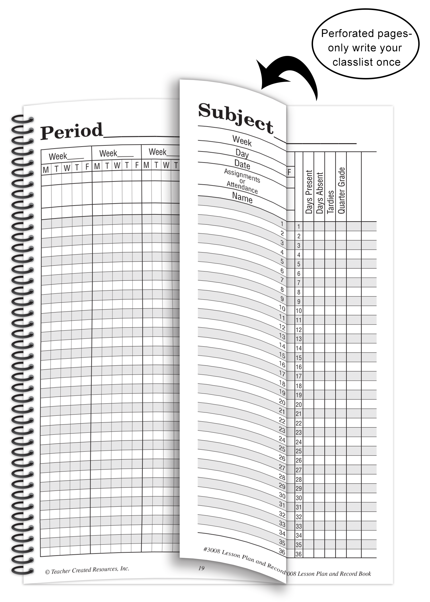 Lesson Plan and Record Book