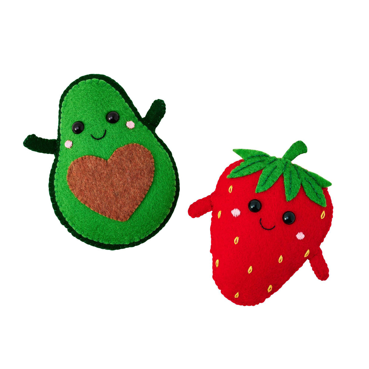 SUPER FOODS FELTIES EMBROIDERY KIT