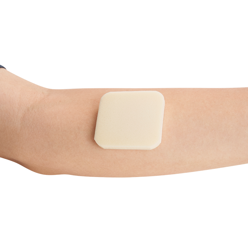 CuraFoam - Foam Dressing, 2" x 2" - 10 pcs per Box/12 boxes per Case