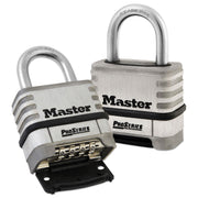 10000 Digit - 0.31" Shackle Diameter - Corrosion Resistant, Pry Resistant - Stainless Steel - Stainless Steel - 1 Each