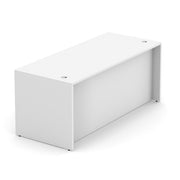 OfficeSource Laminate Desk Shell - 71"W x 30"D - White