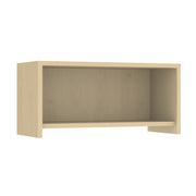 OfficeSource Laminate Wall Mounted Open Hutch - 36.5''W - Maple