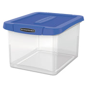 Bankers Box Heavy Duty Letter/Legal Plastic File Box