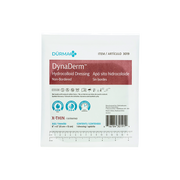 DynaDerm - Hydrocolloid Dressing - Extra Thin, 6" x 6"- 5 pcs per Box/12 Boxes per Case