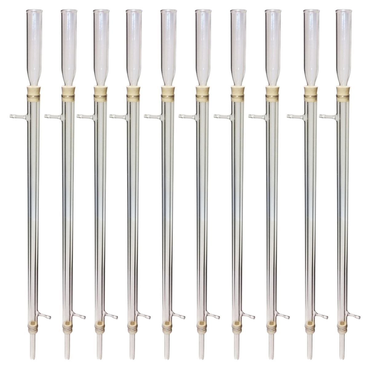 Condenser, Liebig with Rubber Connection, 400mm, Pack of 10