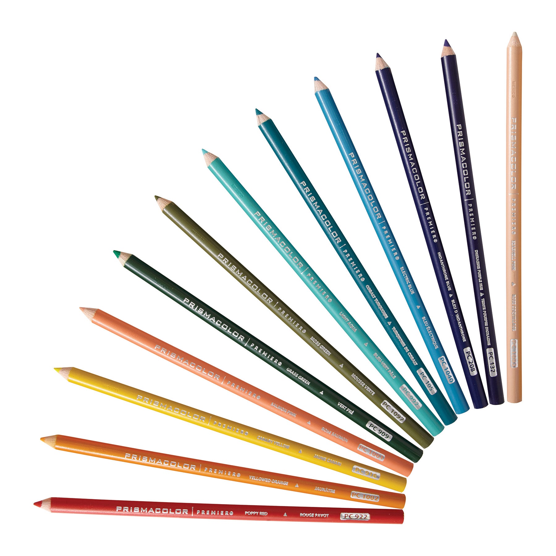 Premier Colored Pencils, Soft Core, Under The Sea Set, 12 Count