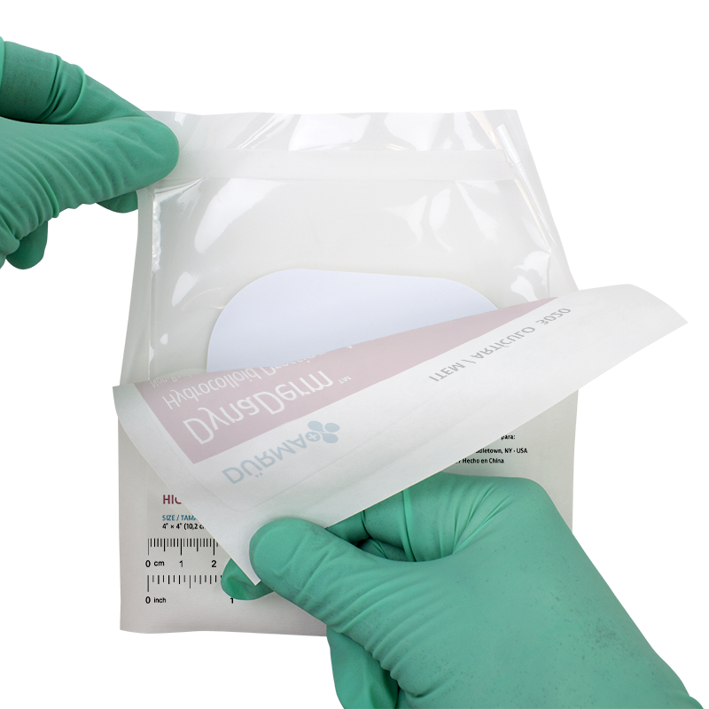 DynaDerm - Hydrocolloid Foam, 4" x 4", 5 pcs per Box/12 boxes per Case