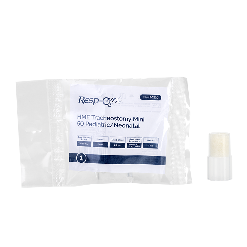HME Tracheostomy Mini 50,  - 50/50 Boxes per Case