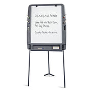 Ingenuity™ Portable Flipchart Easel, Dry Erase Surface, Charcoal