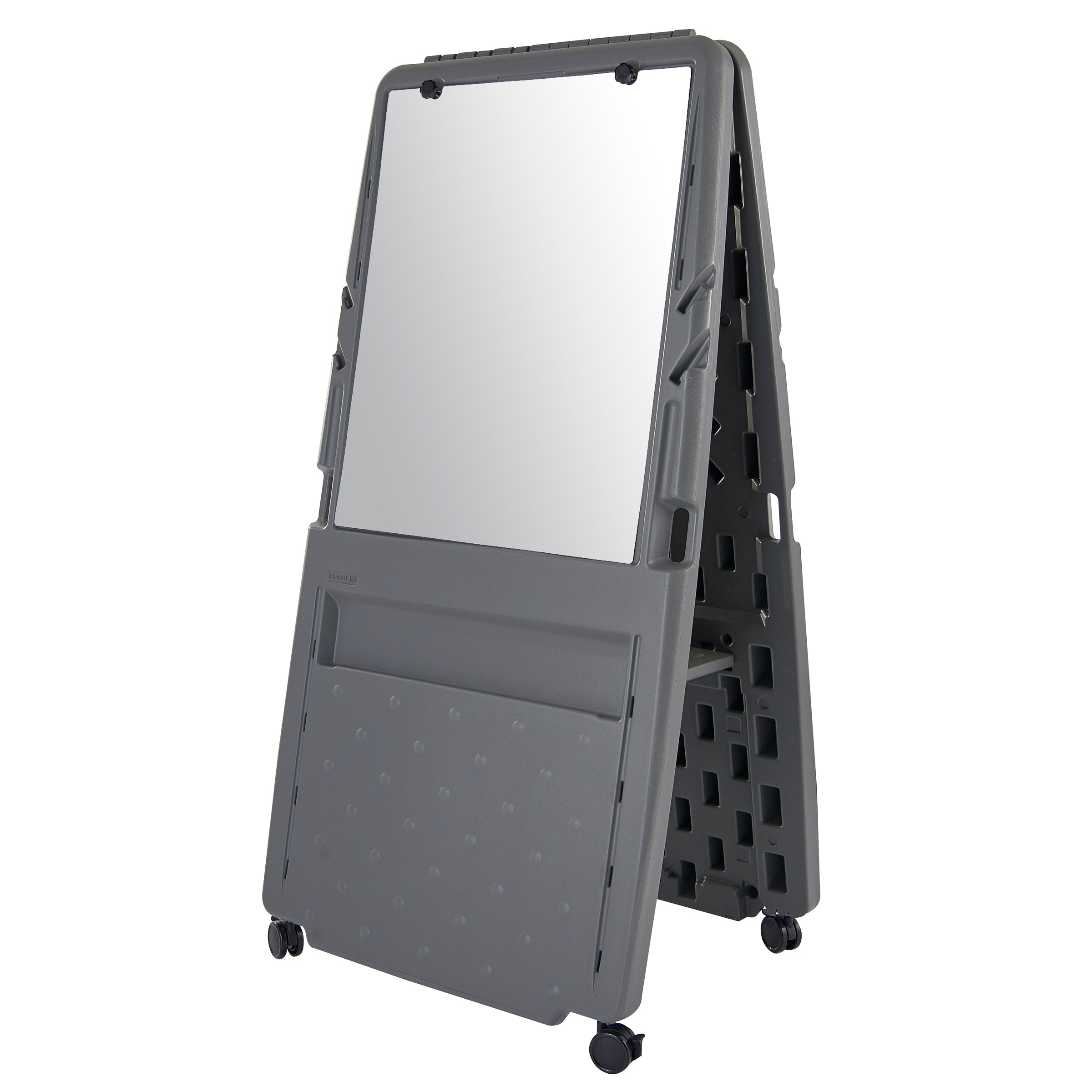 Ingenuity™ Presentation Flipchart Easel, Dry Erase Surface, Charcoal