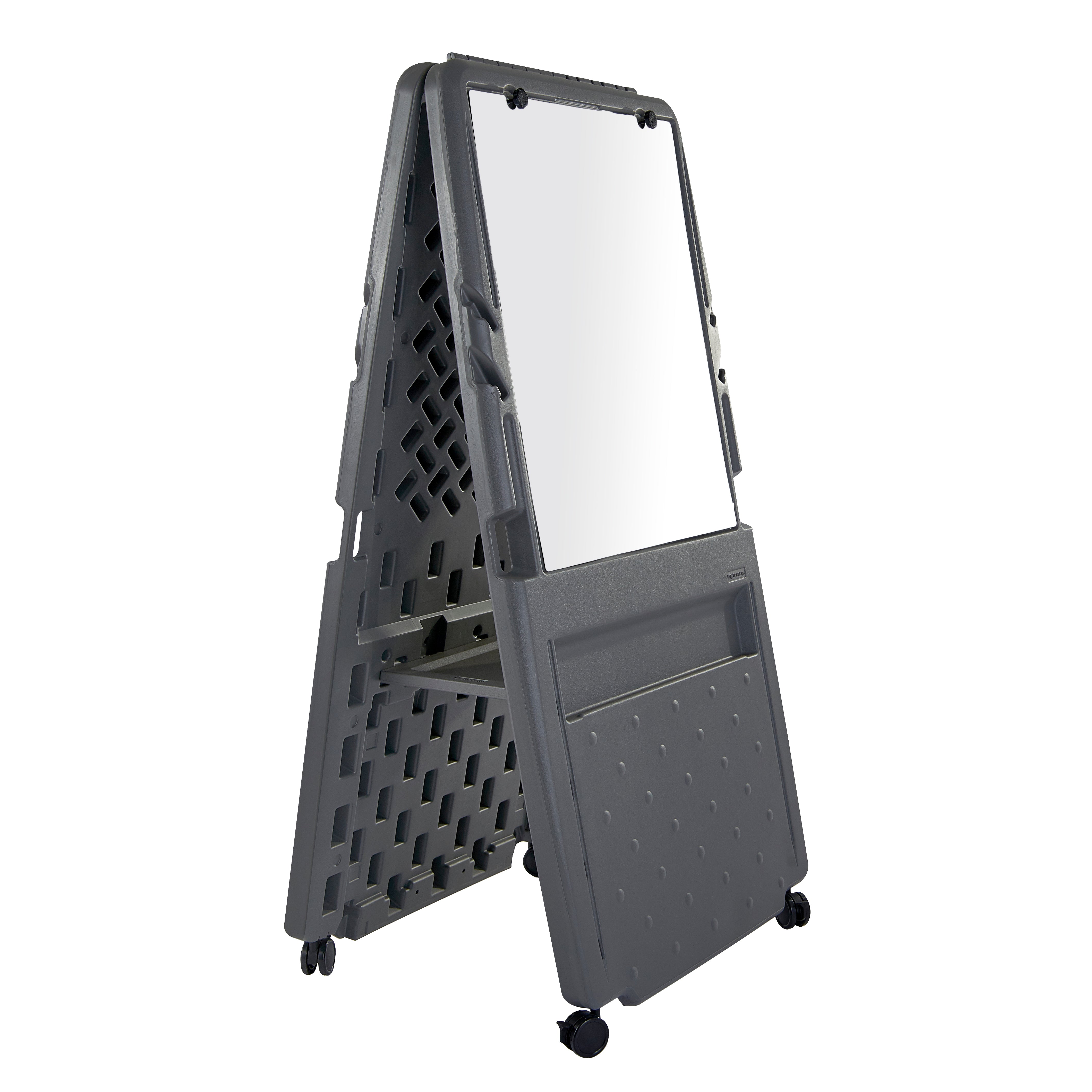 Ingenuity™ Presentation Flipchart Easel, Dry Erase Surface, Charcoal