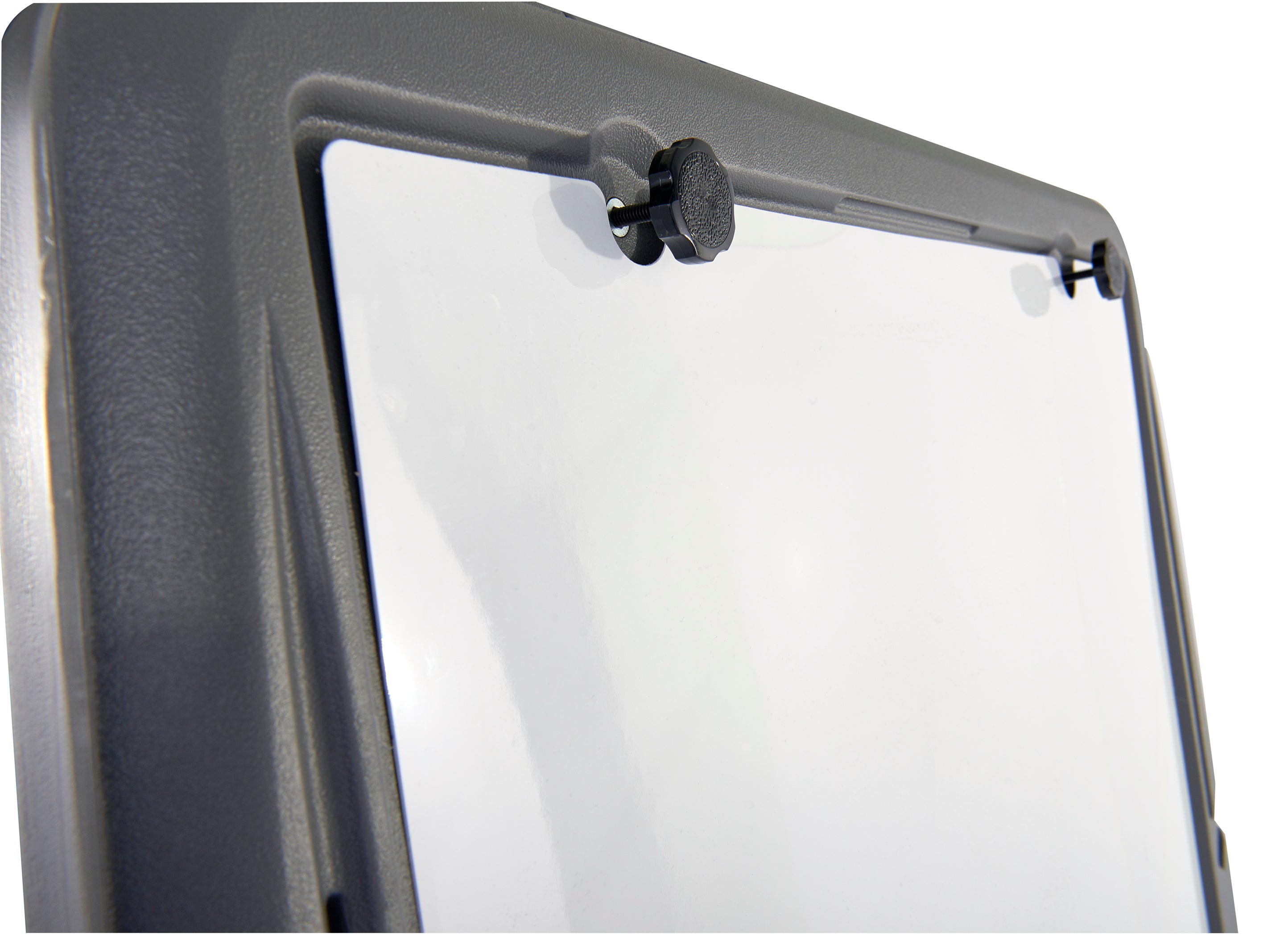 Ingenuity™ Presentation Flipchart Easel, Dry Erase Surface, Charcoal