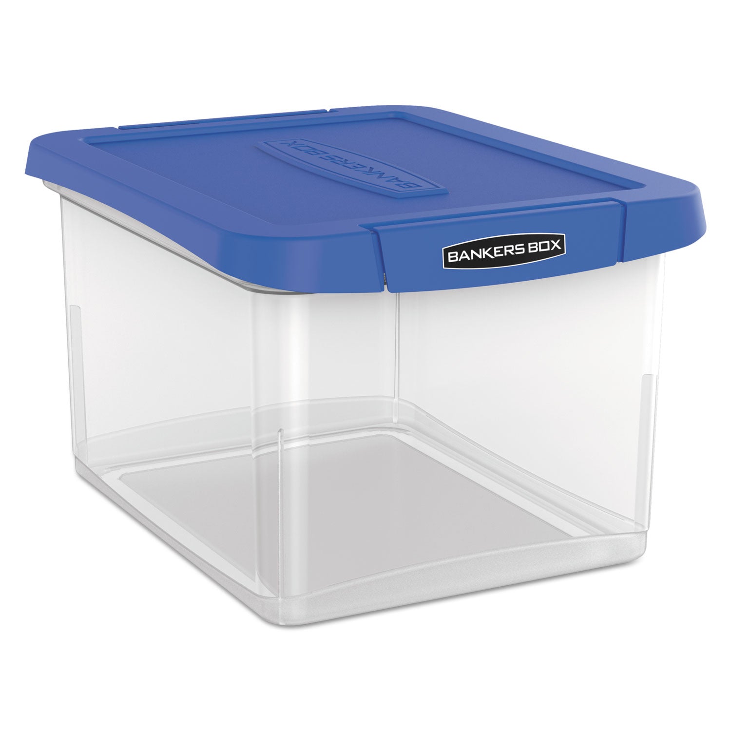 Bankers Box Heavy Duty Letter/Legal Plastic File Box