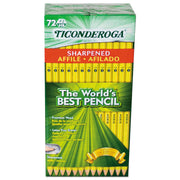 Original Ticonderoga® Pencils, Pre-Sharpened, Box of 72