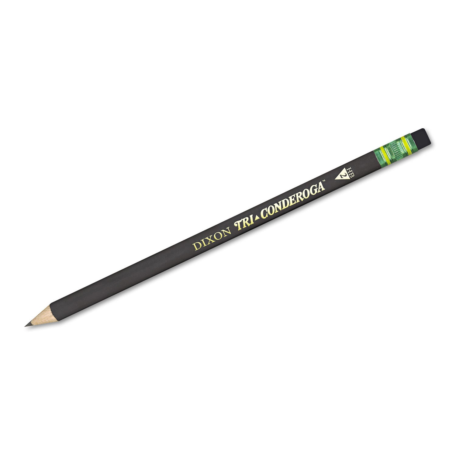 Tri-Conderoga™ 3-Sided Pencils with Sharpener, Pack of 12
