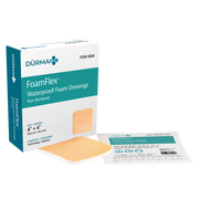 FoamFlex - Waterproof Foam Dressing Non-Bordered, 4" x 4" - 10 pcs per Box/12 boxes per Case