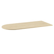 OfficeSource OS Laminate 66"W Bullet Top - Maple