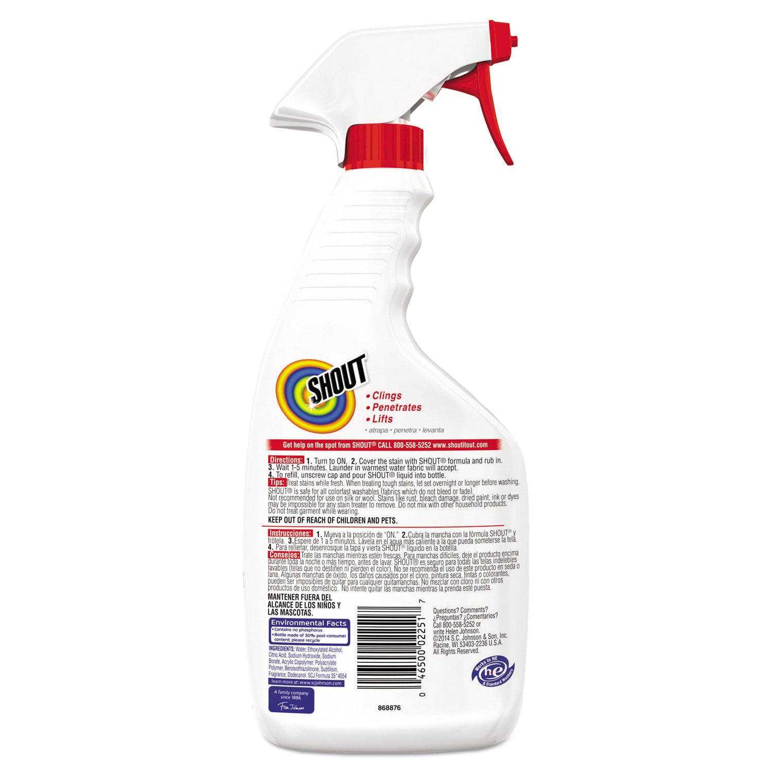 Shout Laundry Stain Remover