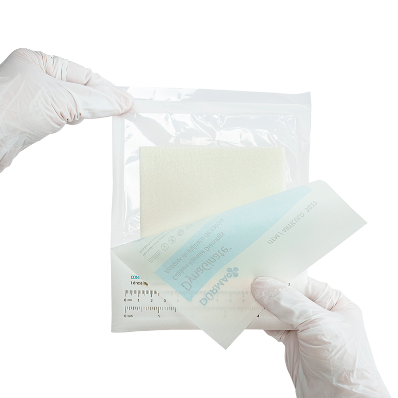DynaGinate - Calcium Alginate Dressing, 4.25" x 4.25" - 10 pcs per Box/12 boxes per Case