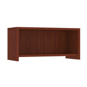 OfficeSource Laminate Wall Mounted Open Hutch - 36.5''W - Cherry