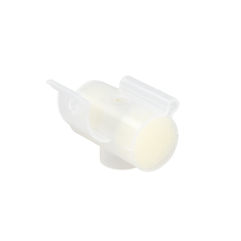 Heat Moisture Exchanger (HME) 1250 Tracheostomy, T-Shape, w/ Suction Port  - 50 Boxes per Case