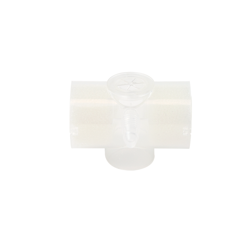 Heat Moisture Exchanger (HME) 1250 Tracheostomy, T-Shape, w/ Suction Port & Front Oxygen Port  - 50 Boxes per Case