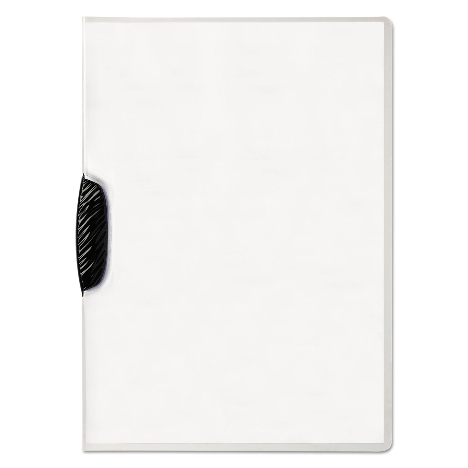 SWINGCLIP Letter Report Cover - 8 1/2" x 11" - 30 Sheets Capacity - Polypropylene - Clear - Wear Resistant - 25 / Box