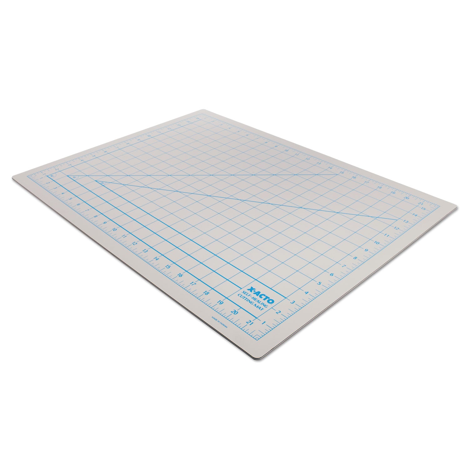 Elmer's X-ACTO Self-Healing Cutting Mats - Cutting - 24" Length x 18" Width - Rectangular - Polyvinyl Chloride (PVC) - Gray - 1 Each