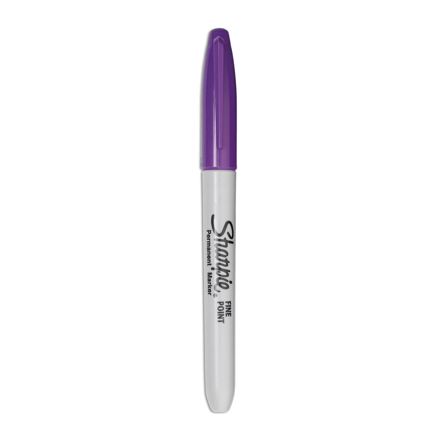 Sharpie Fine Point Permanent Marker - 1 mm Fine Marker Point - Purple Ink - 1 Dozen
