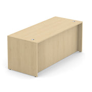 OfficeSource Laminate Desk Shell - 71"W x 30"D - Maple