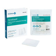 DynaGuard - Waterproof Composite Dressing, 4" x 4" - 10 pcs per Box/12 boxes per Case