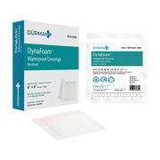 DynaFoam - Waterproof Dressing, Bordered, 6" x 6" - 10 pcs per Box/12 boxes per Case