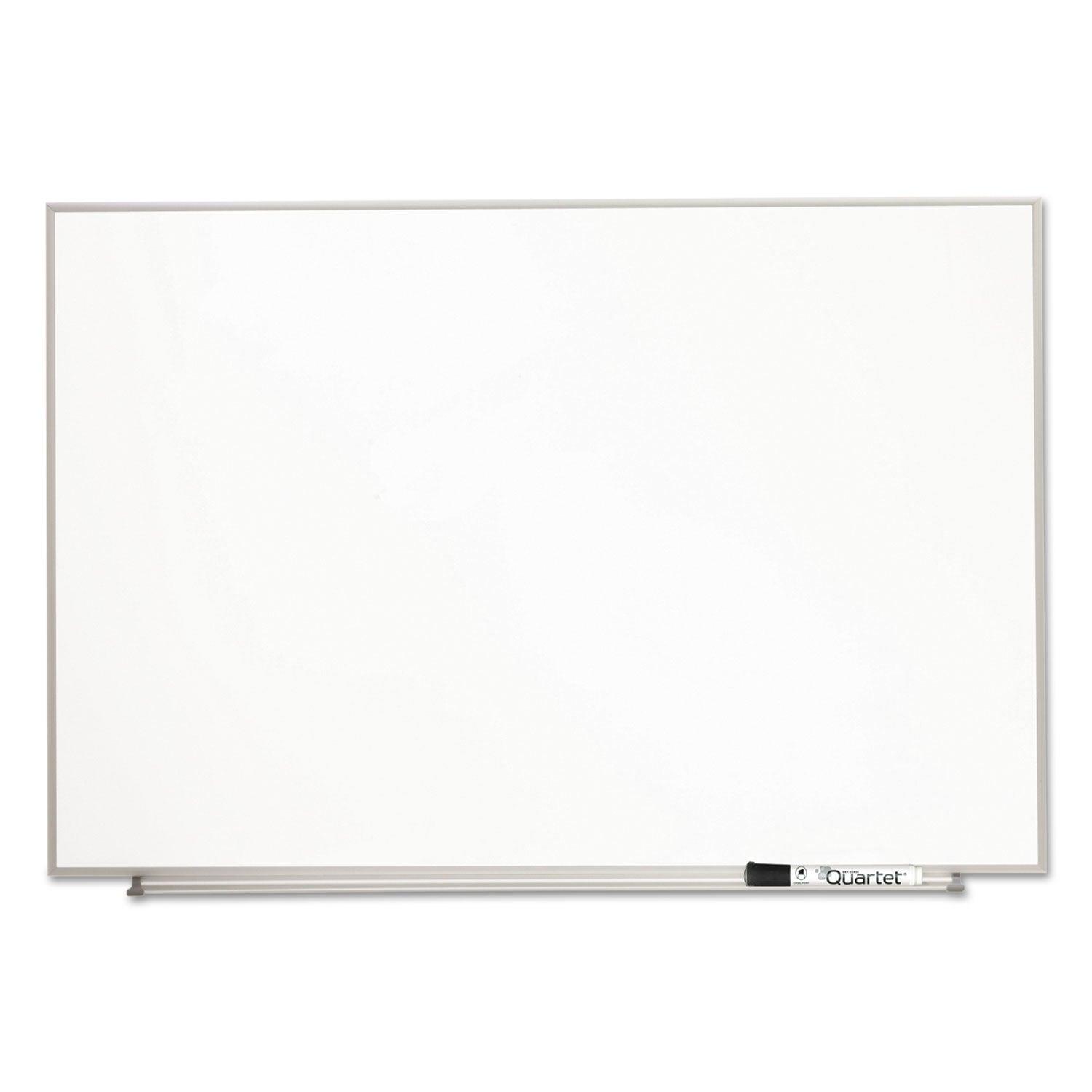 Quartet Matrix Whiteboard - 31" Board Height x 48" Board Width - White Surface - Magnetic, Durable - Silver Aluminum Frame - 1 Each